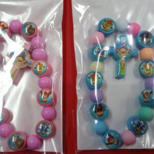 Baby narukvice na silikonu – pakiranje 10 kom (5 plavih + 5 rozih)