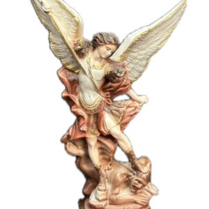 Kip sv. Mihaela – kamena prašina 25 cm