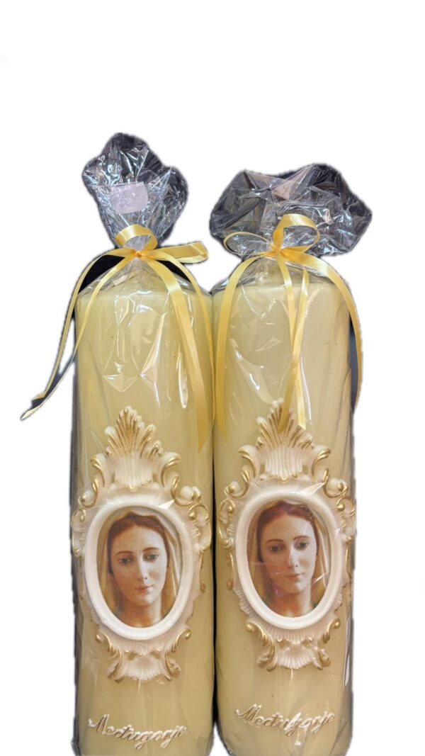 Medne oltarske svijeće – paket 2 kom (30x12 cm)