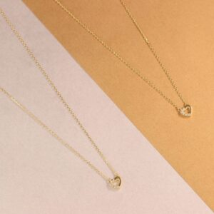 Zlatni lančić sa privjeskom - 585 zlato