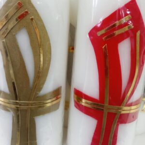 Svijeće s aplikacijom u dvije boje