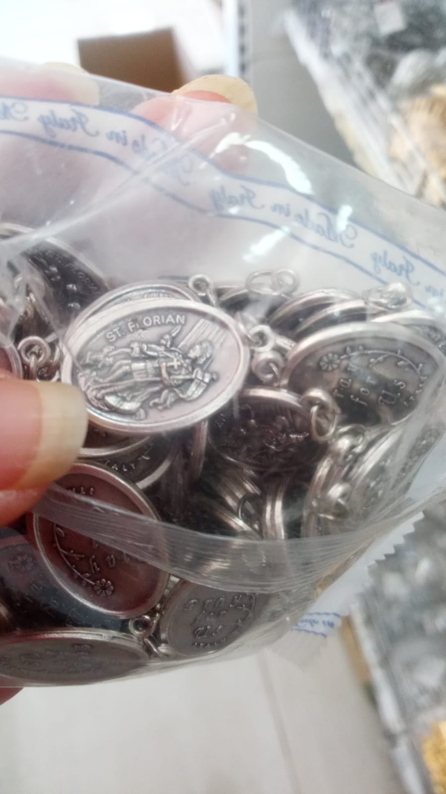 Medaljice sv. Florijan - Pakiranje 100 komada