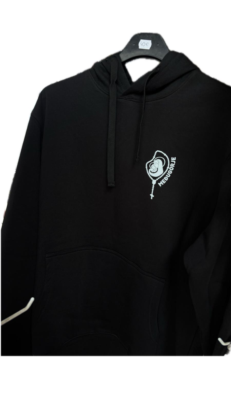 Tamno plava dukserica M-3XL - Slika 2