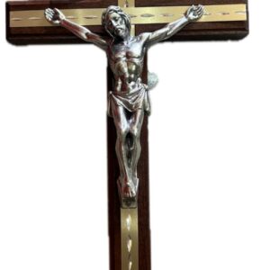 Križ s messingom 25cm