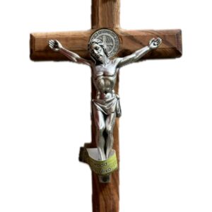 Križ od masline 25x12cm s likom Isusa