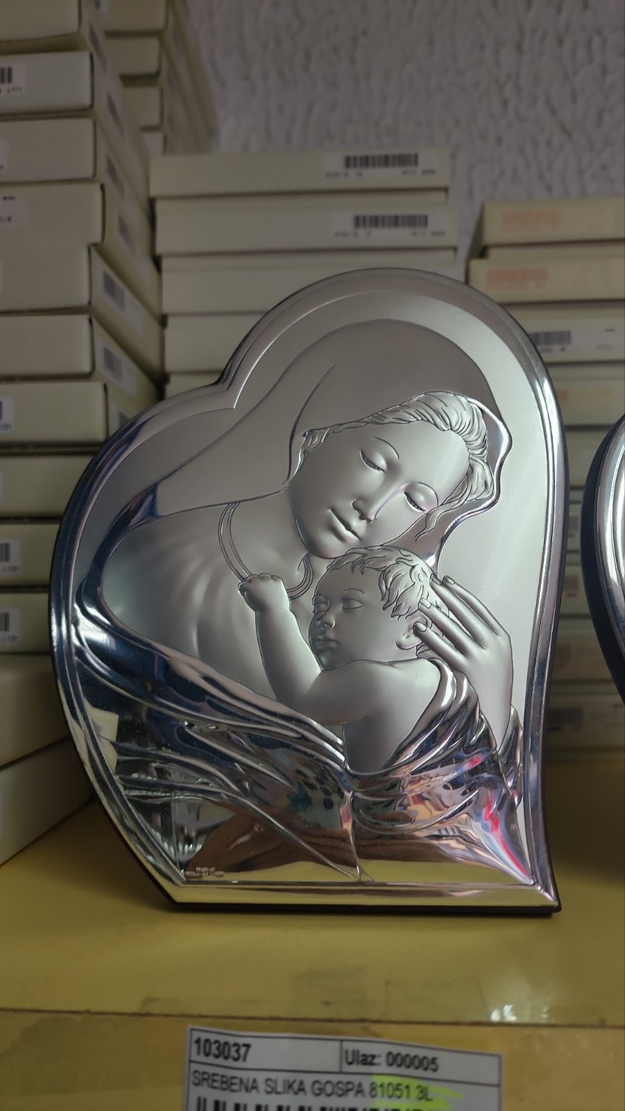 Srebreni stalak 925s - 25cm x 20cm