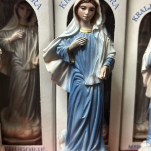 Gospa Medjugorska Statua - 15 cm Vodootporna